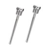 2 pieces 8 x 100 mm stainless steel immersion sleeve,