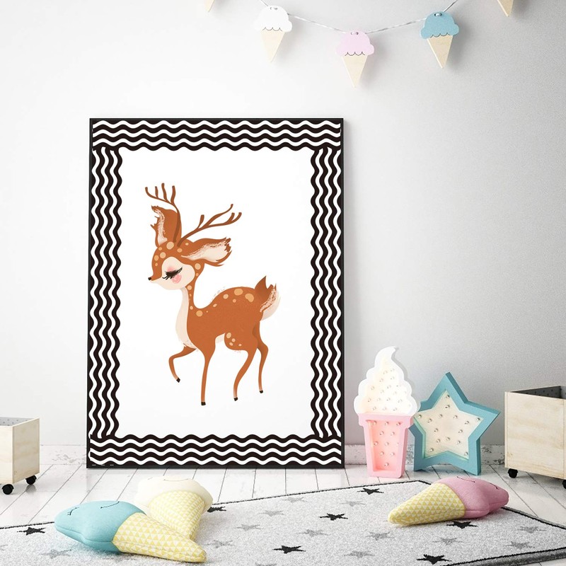 Black White Stripe Bulletin Board Border Trim for Classroom Decoration