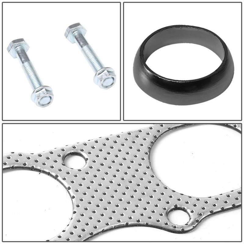 Aluminum Exhaust Manifold Header Gasket Set Compatible with 99-09 Honda