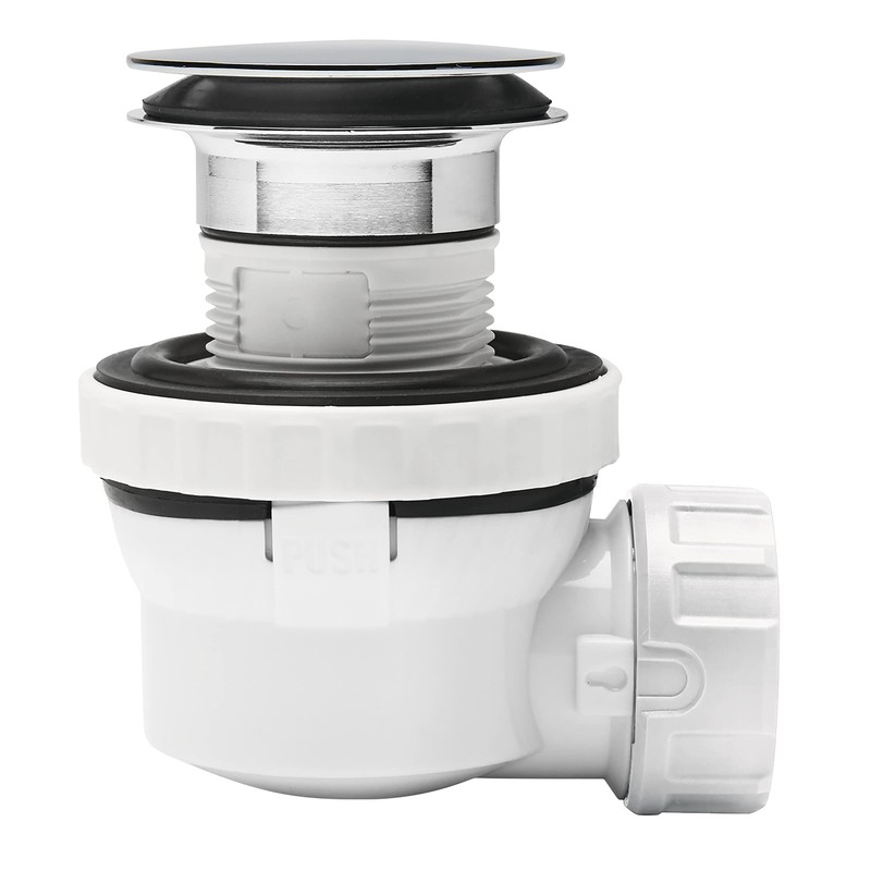 Wirquin 30723974 Quick-Clac Ultra Compact Drain and Siphon Set for