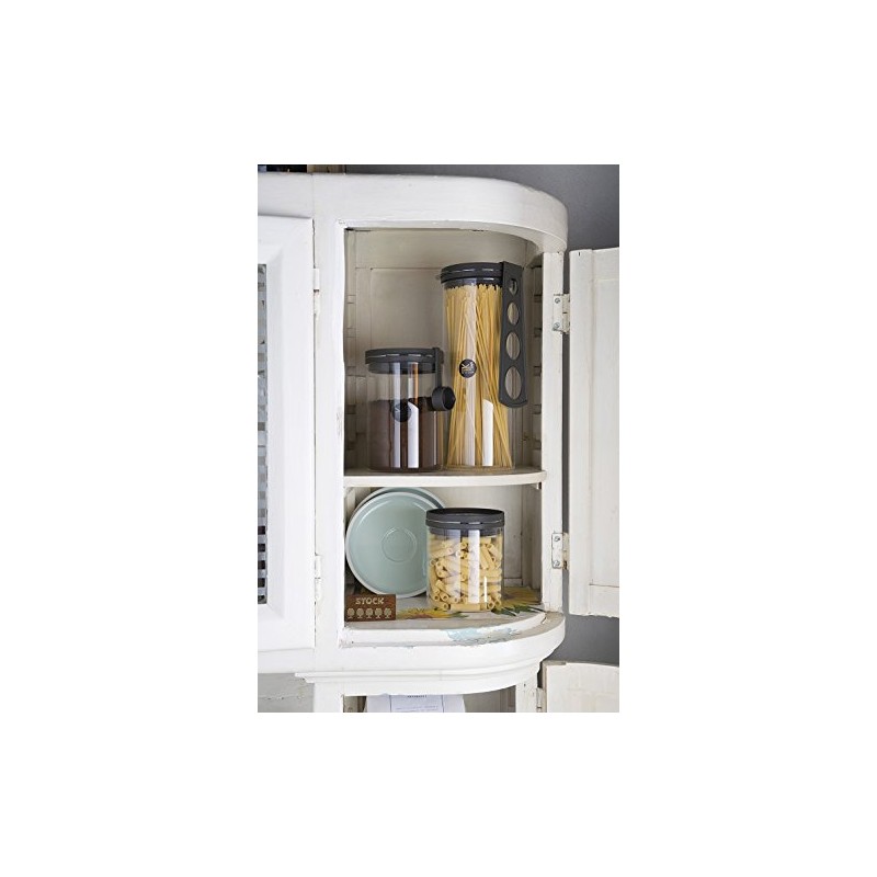 SAMBONET Jar with Measuring Spoon Cl 75 Grey Borosilicate Sambonet