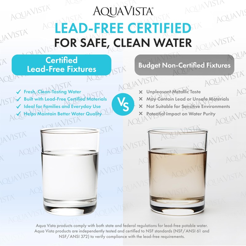 Aqua Vista 30-B410-AV Single Handle Bathroom Faucet