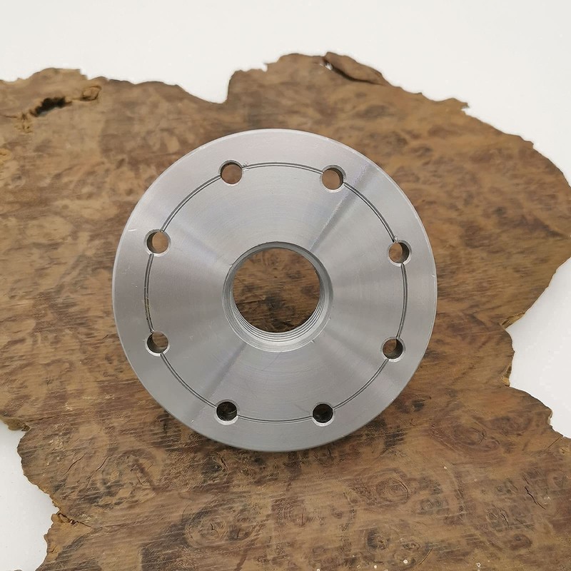 3" Wood Lathe Steel Faceplate Chucks, 1”-8TPI Thread Woodworking Accessories