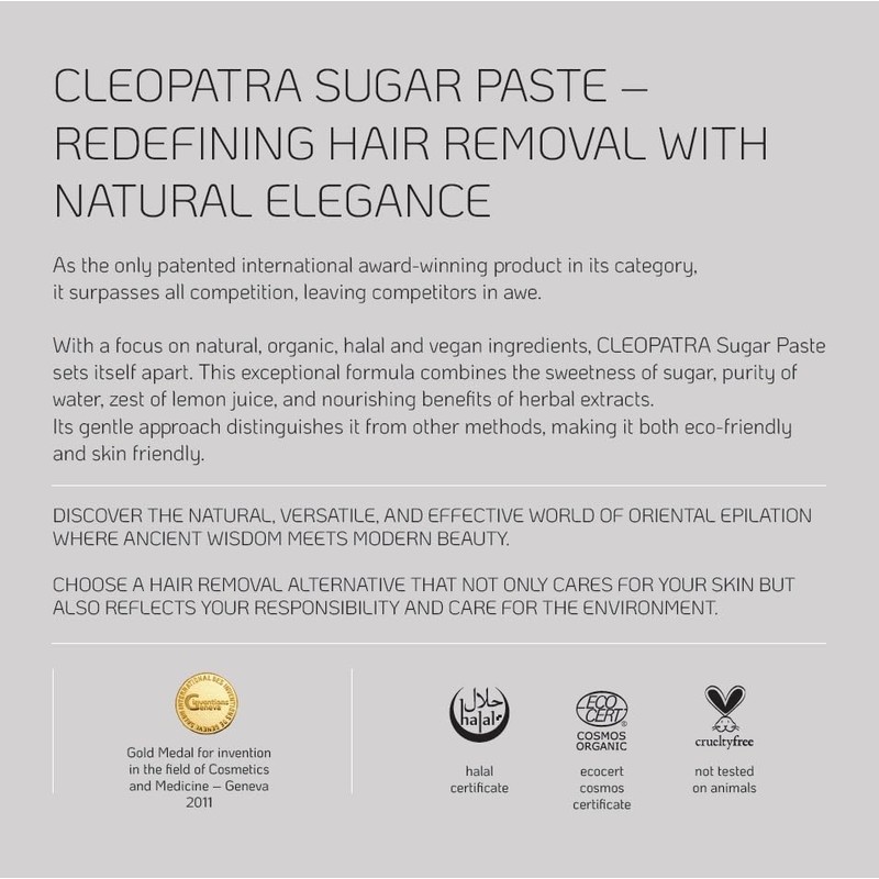 CLEOPATRA Sugar Paste for Oriental Epilation: Tropical - EPIL