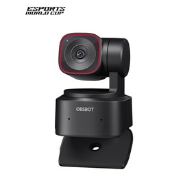 OBSBOT Tiny 2 Lite Camara Web para PC, Seguimiento AI Webcam 4K PTZ, Web CAM con Sensor de 1/2", Control de Gestos, 60FPS, HDR, Micrófono con anulació