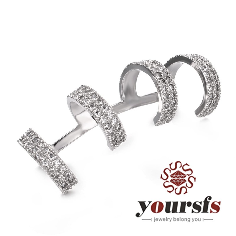 Yoursfs Pendientes de Cuff oreja non-Piercing Cuff Helix Cartílago arete