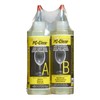 PC Products PC-Clear Epoxy Adhesive Liquid, 16oz in Two Bottles,