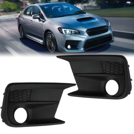 Revworth Single Fog Light Bezel Cover Set Fits for 2018 2019 2020 2021 Subaru WRX Front Base Fog Lamp Surround Left Driver and Right Passenger Side Frame 57731VA230 57731VA240 57731VA380 57731VA390