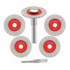 FOCSTOL Mini Diamond Glass Cutting Disc - 5pcs 30mm Glass