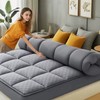 Extra Thick 1000GSM Cooling Mattress Pad, Deep Pocket Topper
