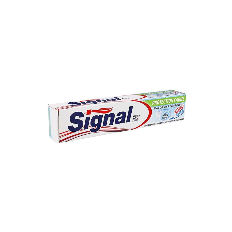Signal Pack of 3 Toothpaste for Whitening and Protecting Caries