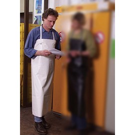 The PVC Apron GUTTASYN White