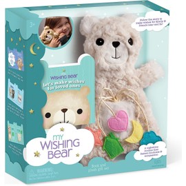 Craft-tastic My Wishing Bear – Plush Toy and Book Gift Set – Features Nighttime Routine that Teaches Kindness, Builds Empathy, and Fosters Communication, AW2011