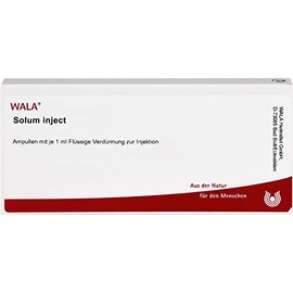 WALA Solum Inject Ampoules, Pack of 10