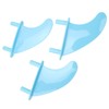 Surfboard Fins Soft Top Tri Fin Set PVC Plastic for
