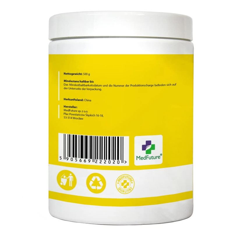 Natural Vitamin C Powder L-Ascorbic Acid 500g 0.5kg