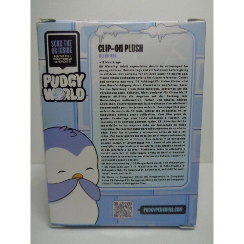 Pudgy Penguins clip-on plush blind box sealed