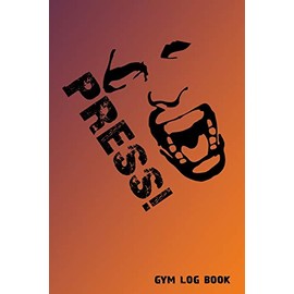 Gym Log Book: Fitness Journal. Format A5, 120 pages, fine light grey lined. Daily entries, notes and physical fitness journal. Notebook for your fitness and bodybuilding progress