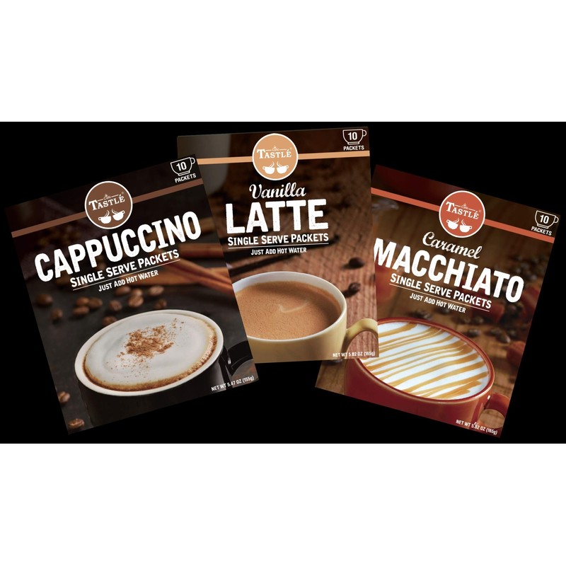 Cafe Tastlé Single Serve Coffee, Cappuccino, 20 Count