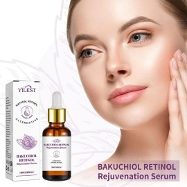 Sérum Rejuvenecedor Con Retinol Bakuchiol, 1/2 Unidades, Par