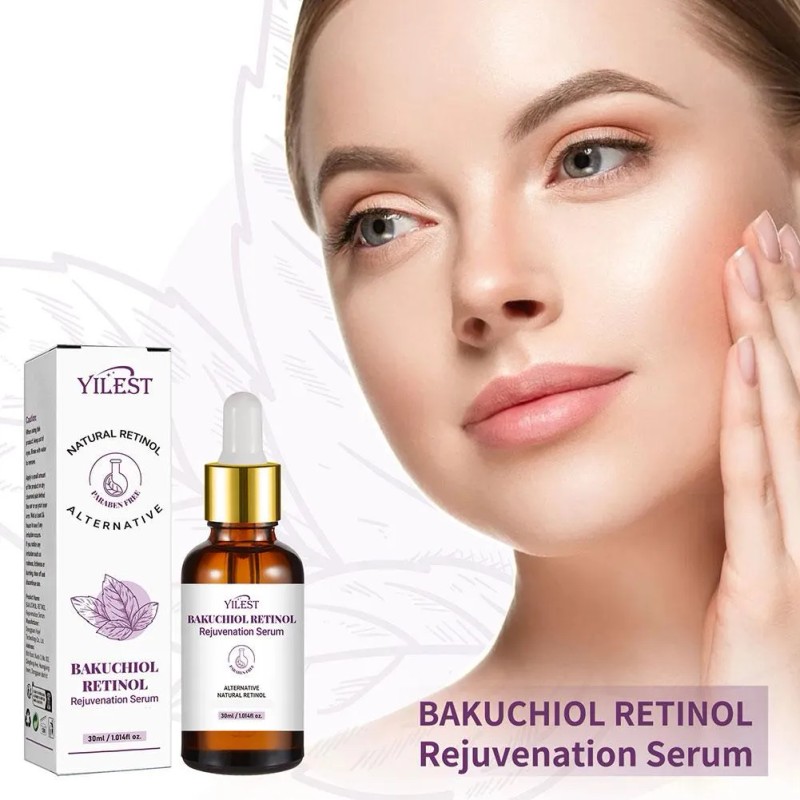 Sérum Rejuvenecedor Con Retinol Bakuchiol, 1/2 Unidades, Par