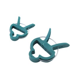 Vctitil 20 Pcs Support Clips Plant Clips 2 Sizes Adjusting Garden Plant Clips Reusable Plant Supports Clips for Supporting Stems Garden Clips