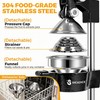 Shcazhcx Cast Iron Juicer, Fruit Squeezer with Stainless Steel Parts