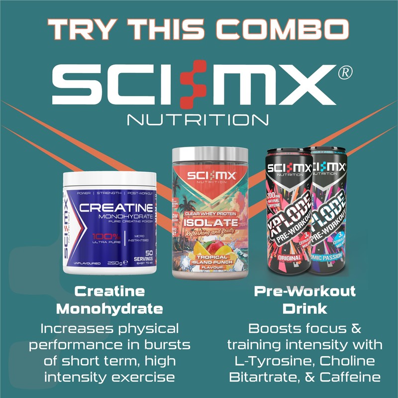 SCI-MX Clear Whey Isolate Protein - Tropical Flavour - Lean