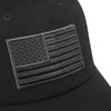 American Flag Baseball Cap - Cotton Unstructured Patriotic Hats for