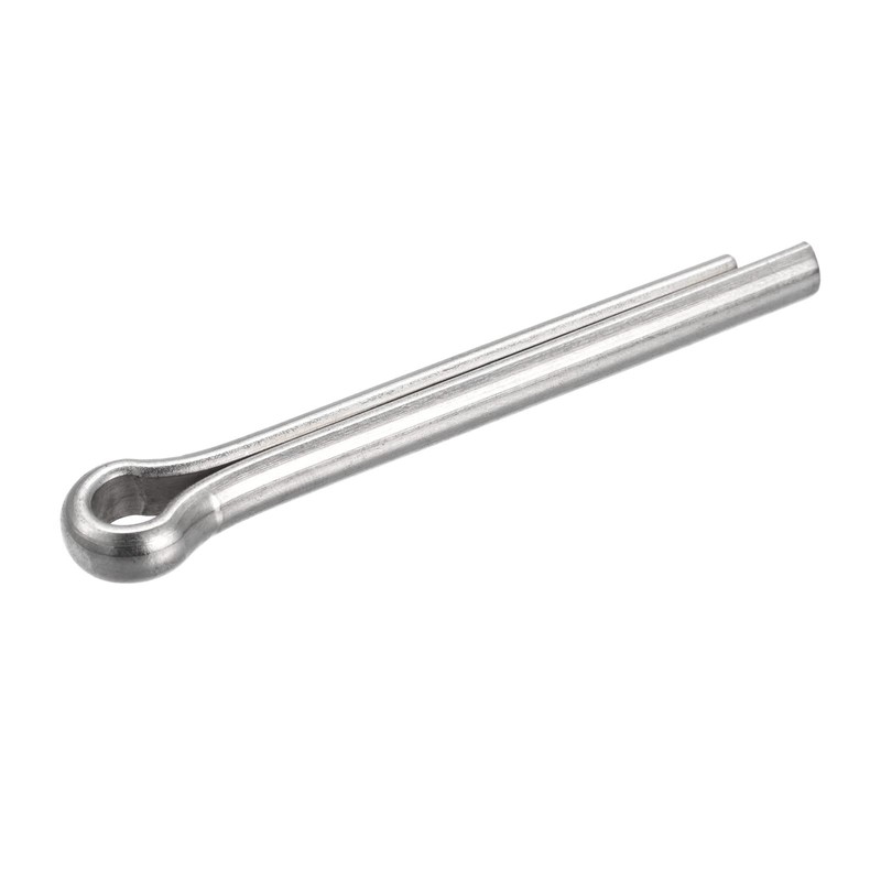 sourcing map Split Cotter Pin, 8mm x 60mm Stainless Steel