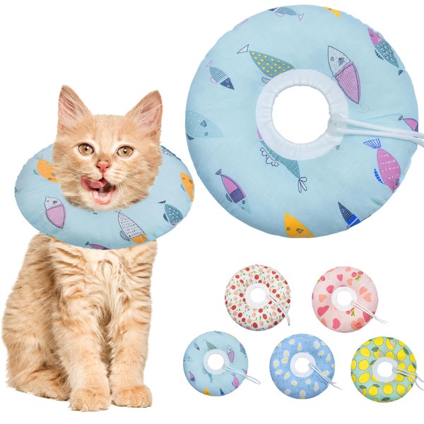 Seyezo Cat Cone Collar Soft, Kitten Spay Soft Cones to