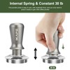 IKAPE 49mm Espresso Tamper, Premium Barista Coffee Tamper with Calibrated