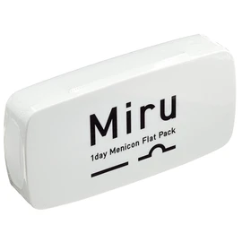 Miru 1Day Menicon Flat Pack Day Lenses White, , , clear,