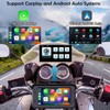 ydi Waterproof Motorcycle Dash Cam with Wireless CarPlay & Android