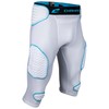 Champro Bull Rush 7-Pad Girdle Adult 3XL White, Optic Blue