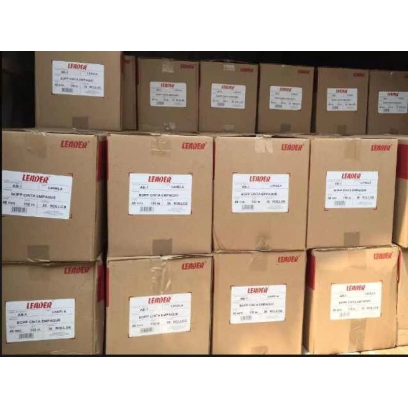 Leader 6 Pzas Cinta Canela 48x150 M Leader Oferta Promocion