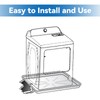 Uni-Green 30x32In Washing Machine Drain Pan, Raised Edge, 1" Drain