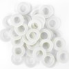 Topnorm24 - Washers Plastic White M8-50 Pieces DIN 125 Form