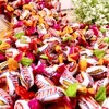 Wellmade Fruit Chewies Candy Assorted Tropical Flavors, Great for Sharing