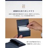 LINO PLANET Business Card Holder, Men's, Genuine Leather, Scratch-free, Easy
