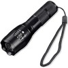 POCKETMAN LED Flashlight, Super Bright Tactical Flashlight, Zoom Focus, 5