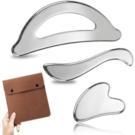 Gua Sha Facial Tool, Compact Lightweight Accessory for Travel and Daily Use - Rena Chris Gua Sha Muscle