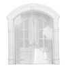 GLOGLOW Puerta para Gatos con Portal Francés, Puerta Interior para