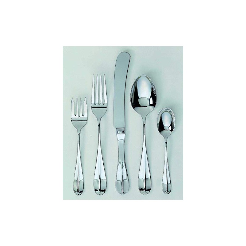 Ginkgo International Classic English Flatware Set, medium, Silver