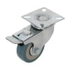 Fixman 487739 Braked Swivel Rubber Castor 75 mm 50 kg