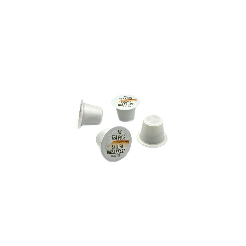 Bulk English Breakfast black tea pods compatible with Nespresso OriginalLine,