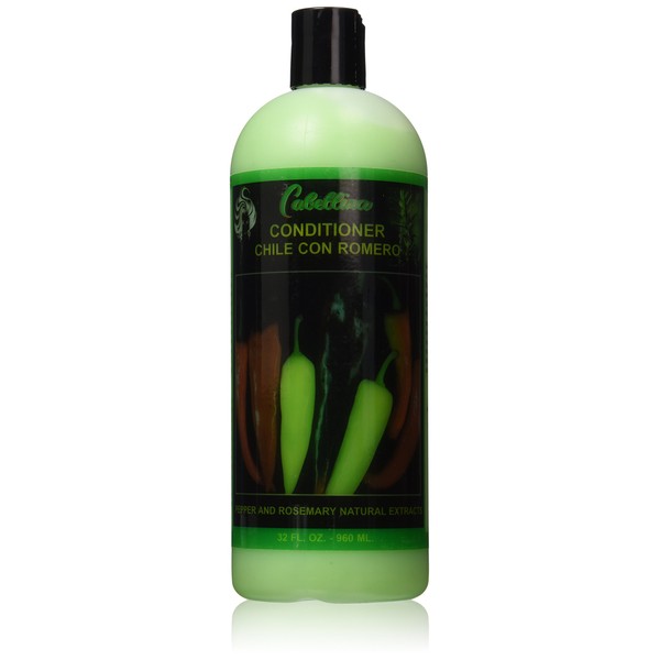 Chile con Romero Conditioner, Volumizing Conditioner, Helps Prevent Hair Loss with Pepper and Rosemary Natural Extract, All Hair Types, 32 FL OZ, Bottle