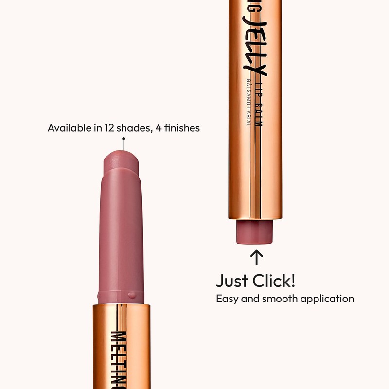 KISS NEW YORK Professional Melting Jelly Lip Balm, High Shine