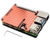 Unbranded Ultra-thin Copper Heatsink Protective Passive Cooling Case For Raspberry