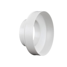 Fantronix Round Ducting Reducer 200mm to 150mm - 8 to 6 inch Duct Pipe Reduction Connector for Extractor Fans, Cooker Hood and Ventilation Units